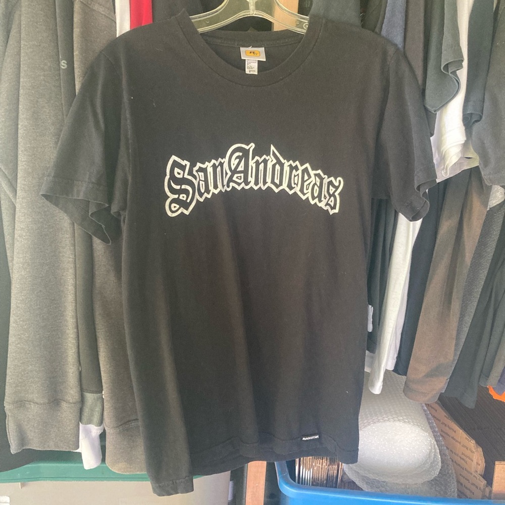 Vintage 2004 Grand Theft Auto GTA San Andreas Rockstar Games Tee